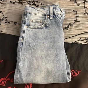 Highest rise mom jeans